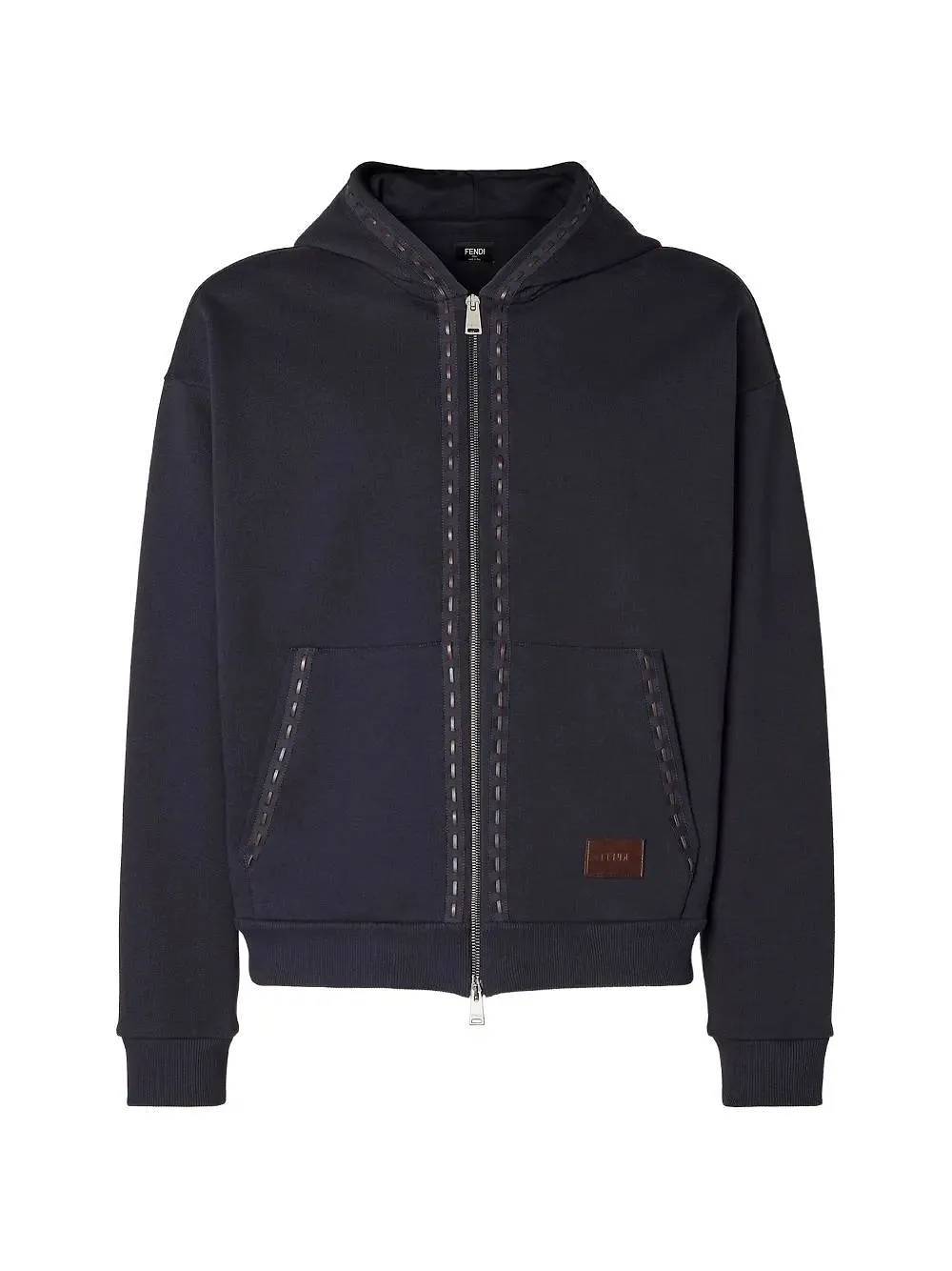 Fendi Zip-Up Hoodie Jacket