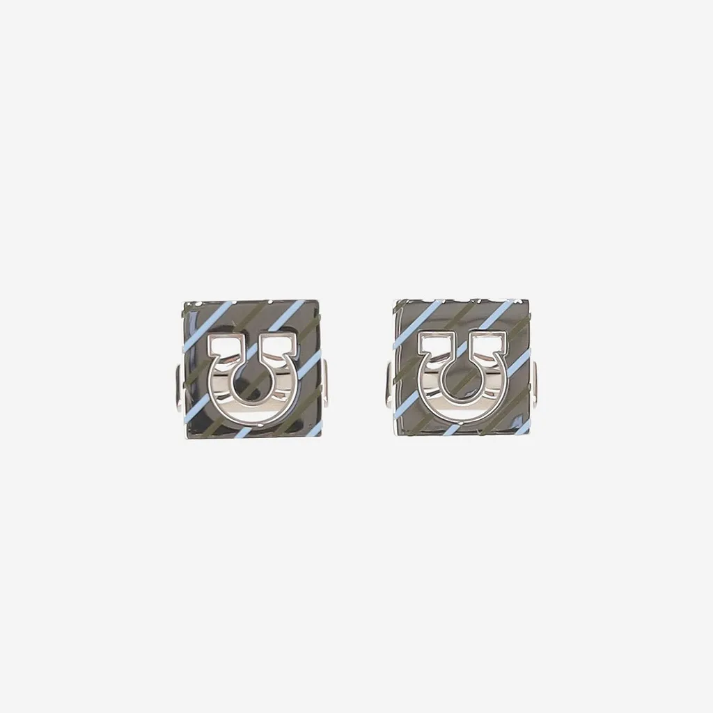 Ferragamo Gancini Enamel Cufflinks