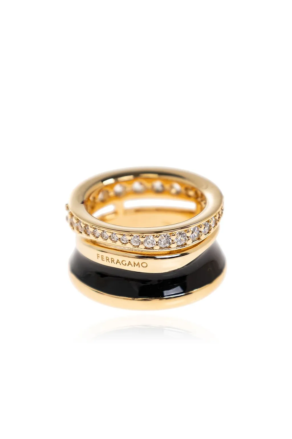Ferragamo Band Embellished Ring