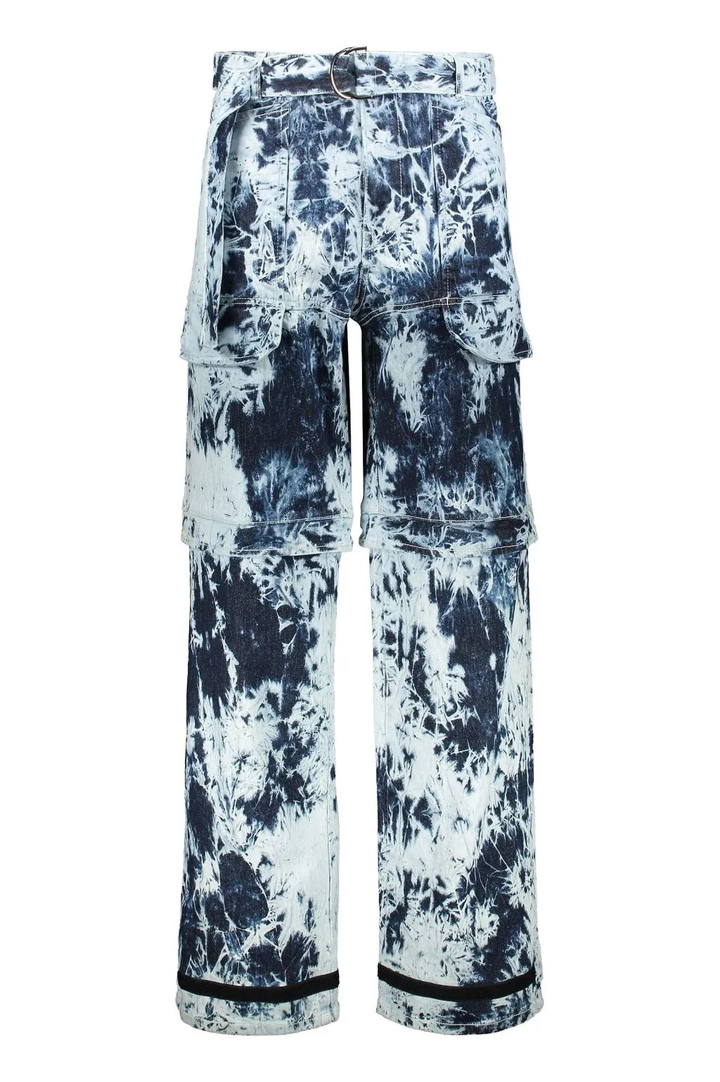 Ferrari Tie-Dye Belted Jeans