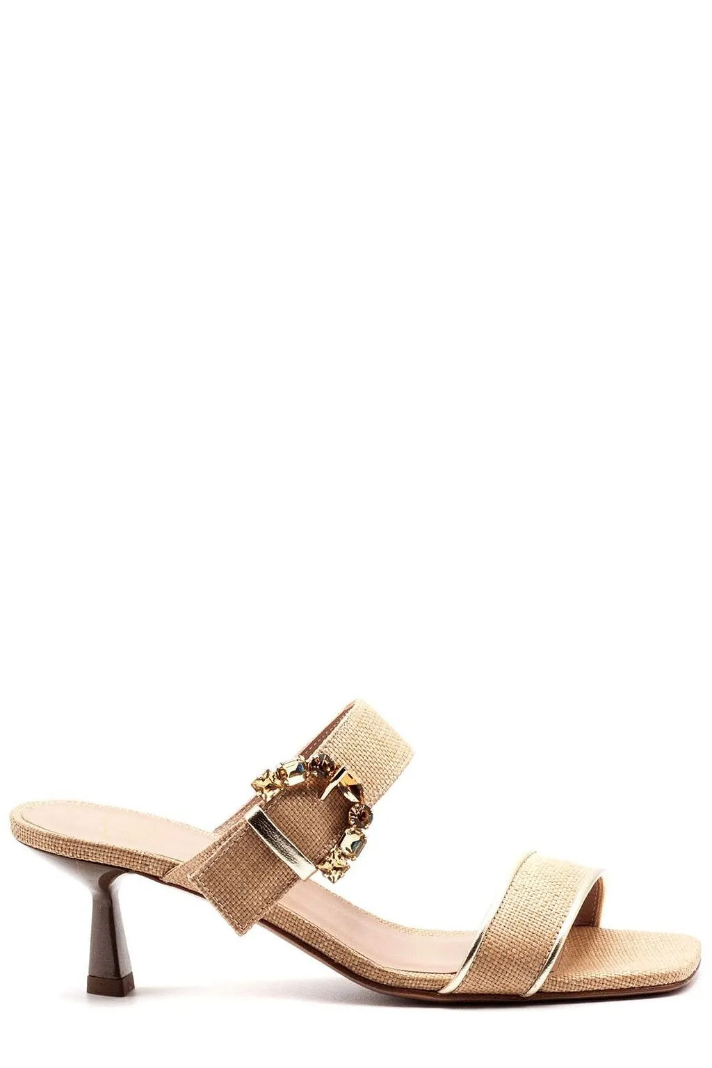 Orianna Jeweled Heeled Sandals