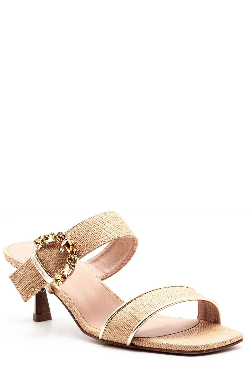 Orianna Jeweled Heeled Sandals