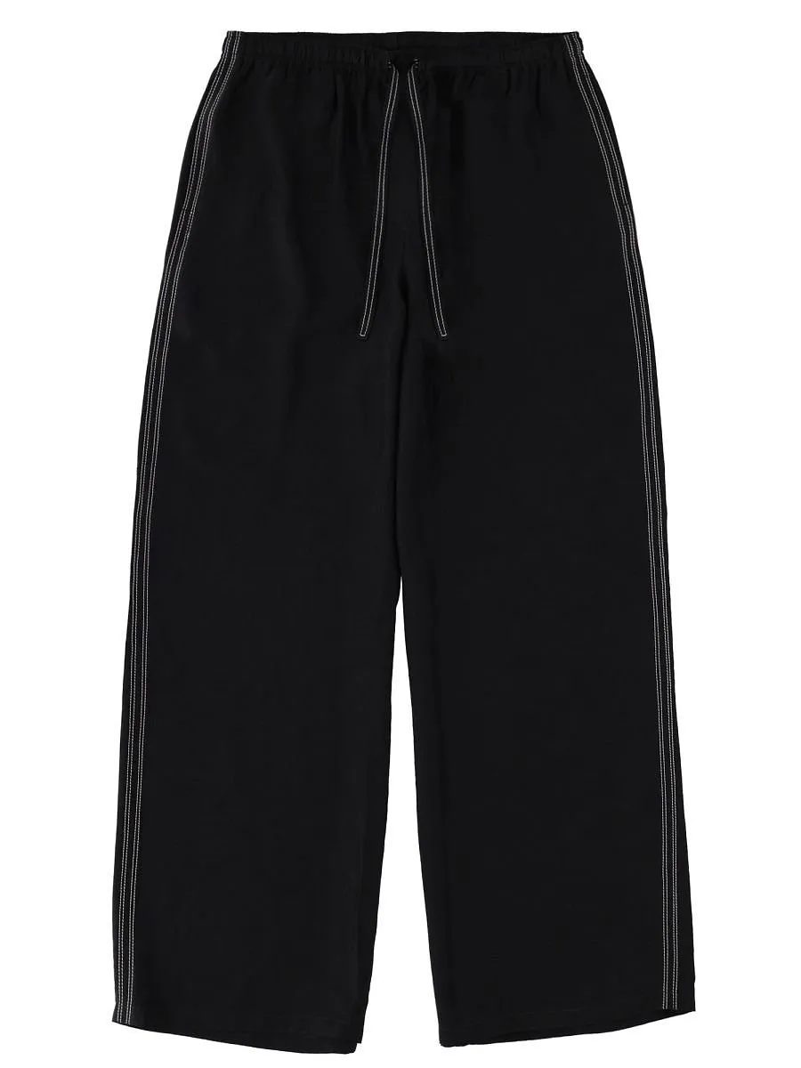 Eve Draped Wide-Leg Pants