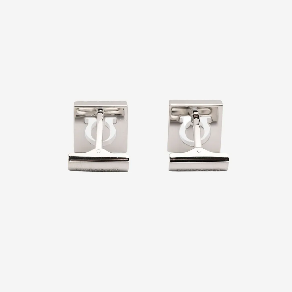 Ferragamo Gancini Square Cufflinks