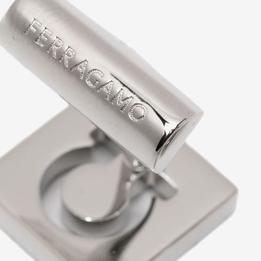 Ferragamo Gancini Square Cufflinks