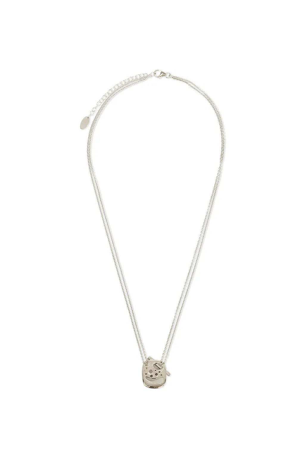 Ferragamo Crystal Pendant Necklace