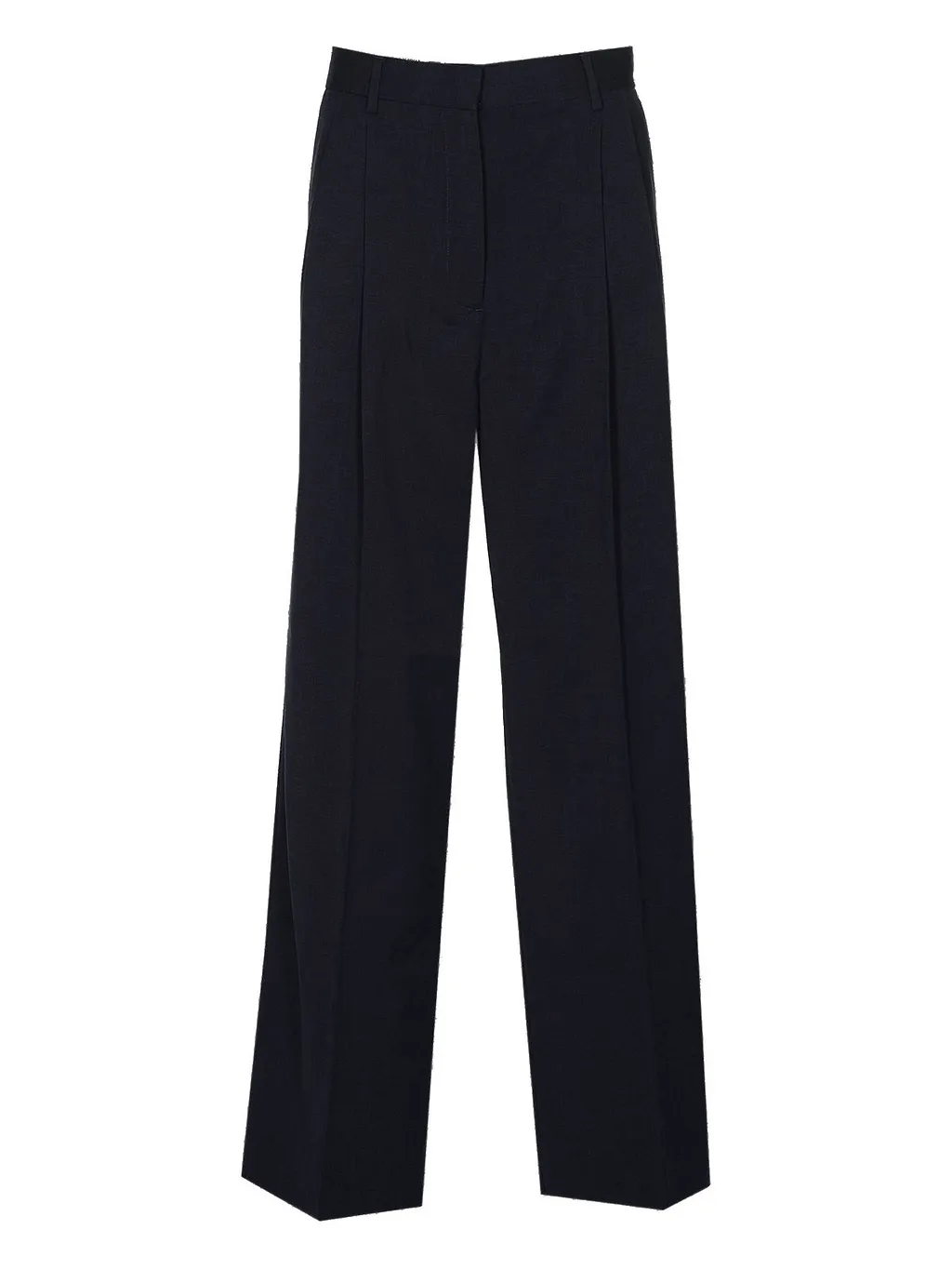 Pleated Wide-Leg Pants