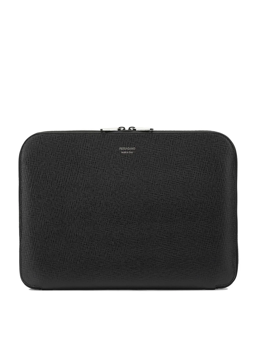 Ferragamo Gancini Zip-Around Document Holder