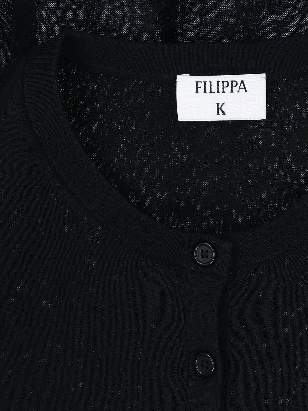 Filippa K Sheer Buttoned Cardigan