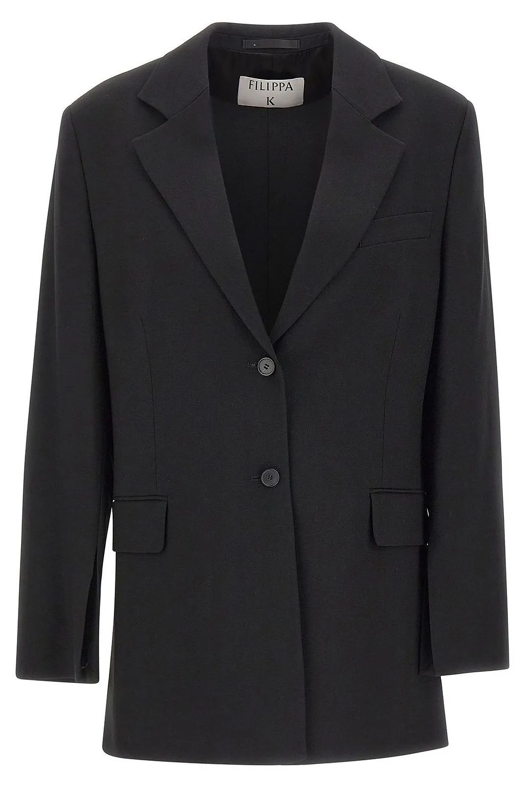 Filippa K Single-Breasted Slit-Hem Blazer