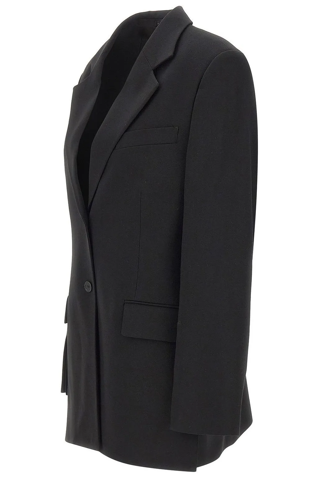 Filippa K Single-Breasted Slit-Hem Blazer