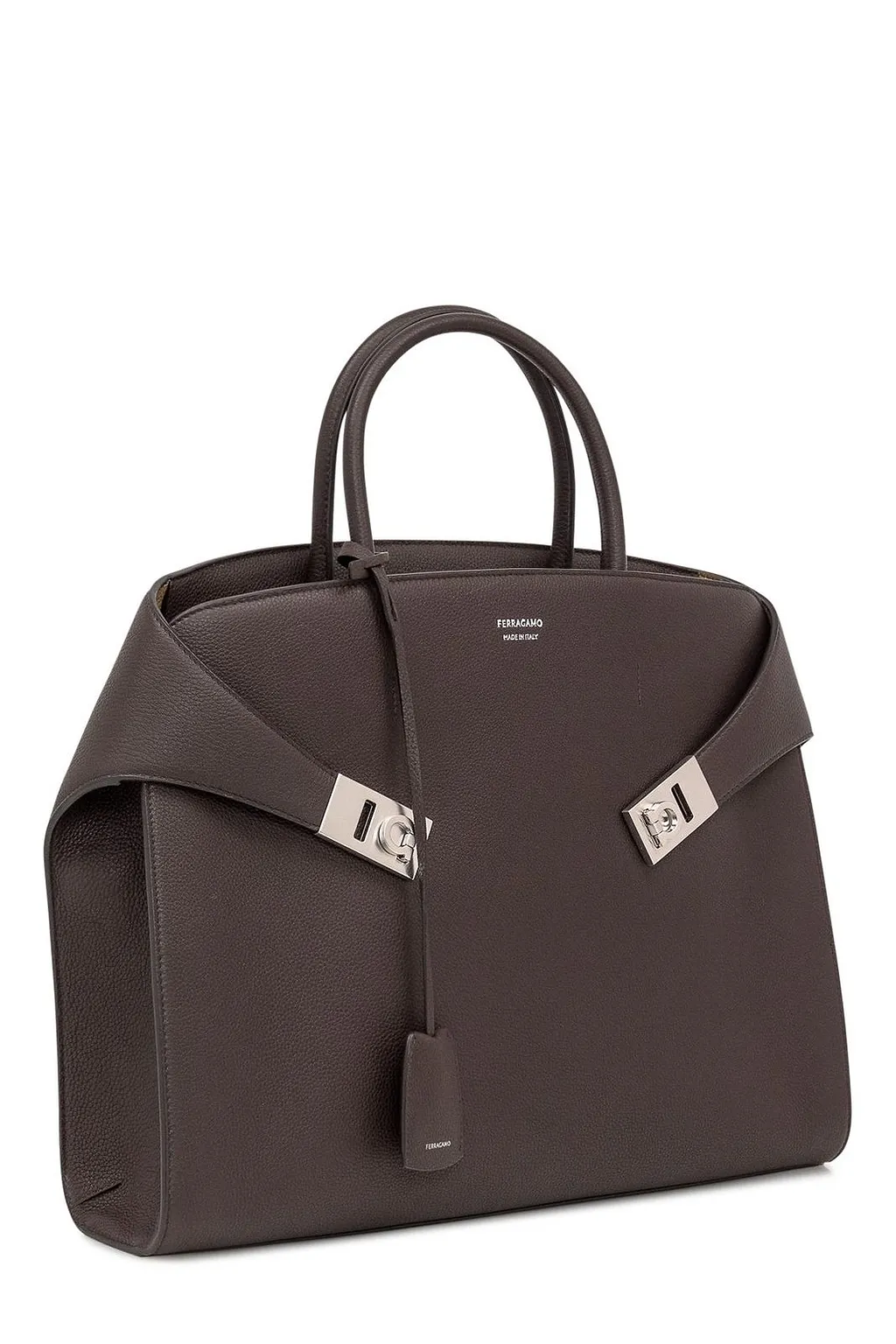 Ferragamo Hug Logo Printed Briefcase