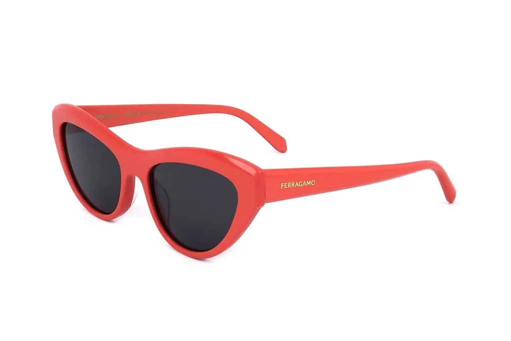 Ferragamo Eyewear Cat Eye Frame Sunglasses