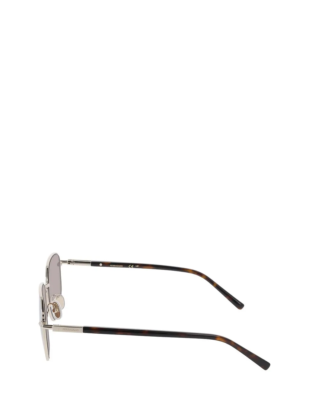 Ferragamo Eyewear Geometric Frame Sunglasses