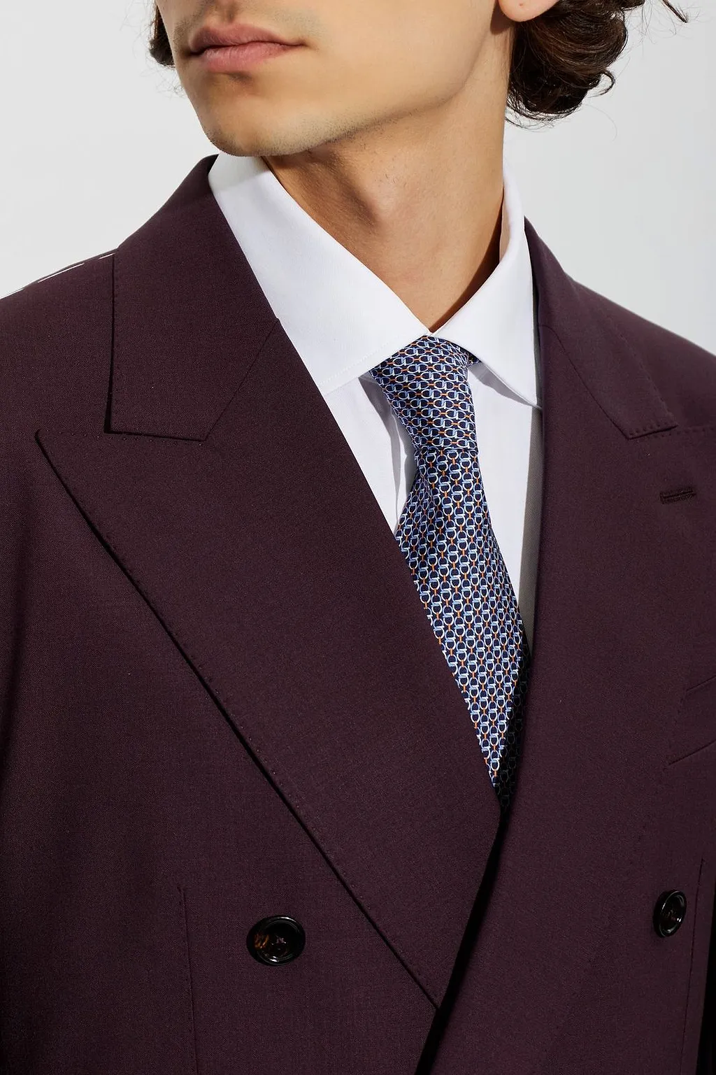 Geometric Pattern Tie