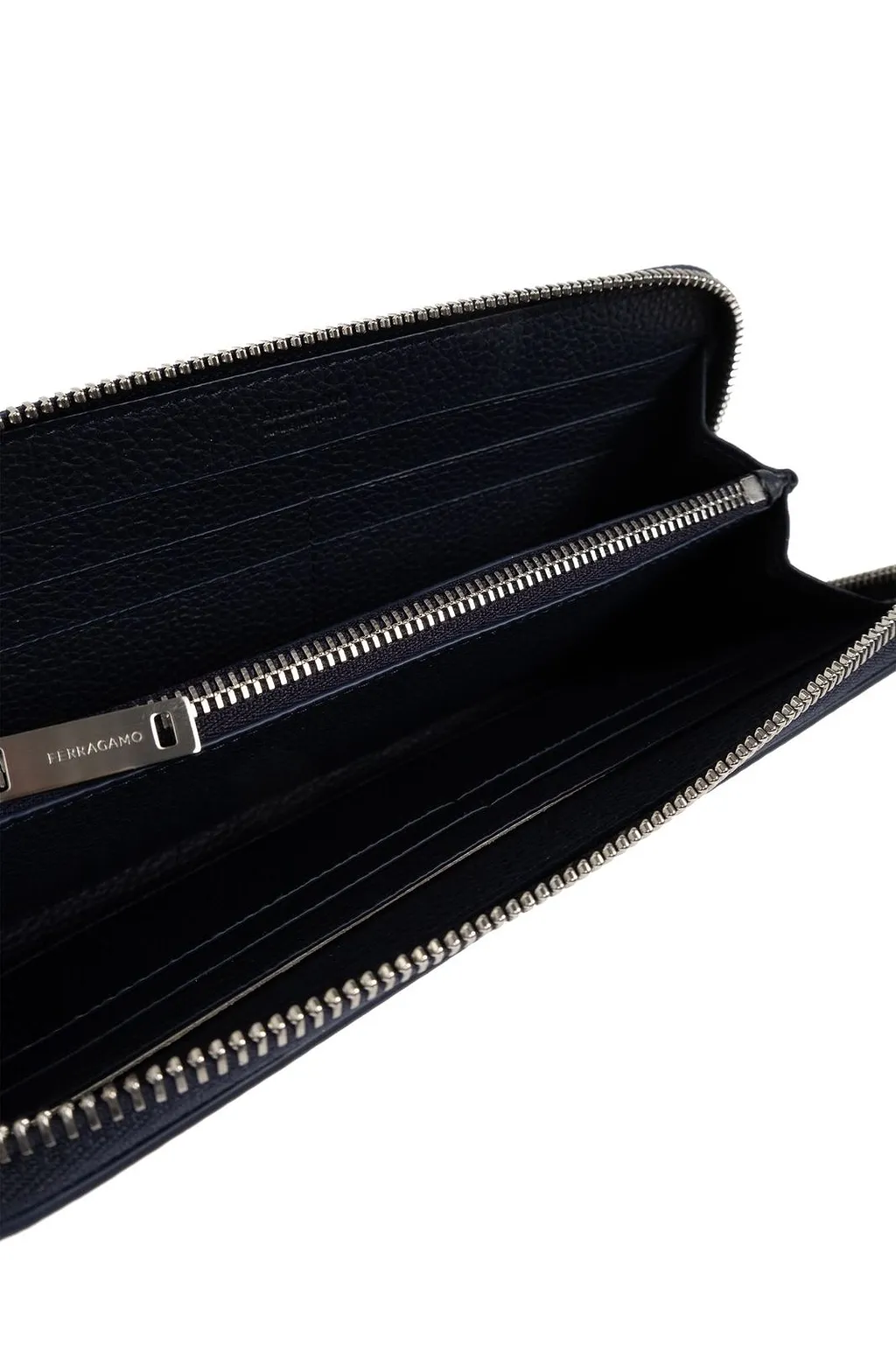 Ferragamo Monogram Zip-Around Wallet