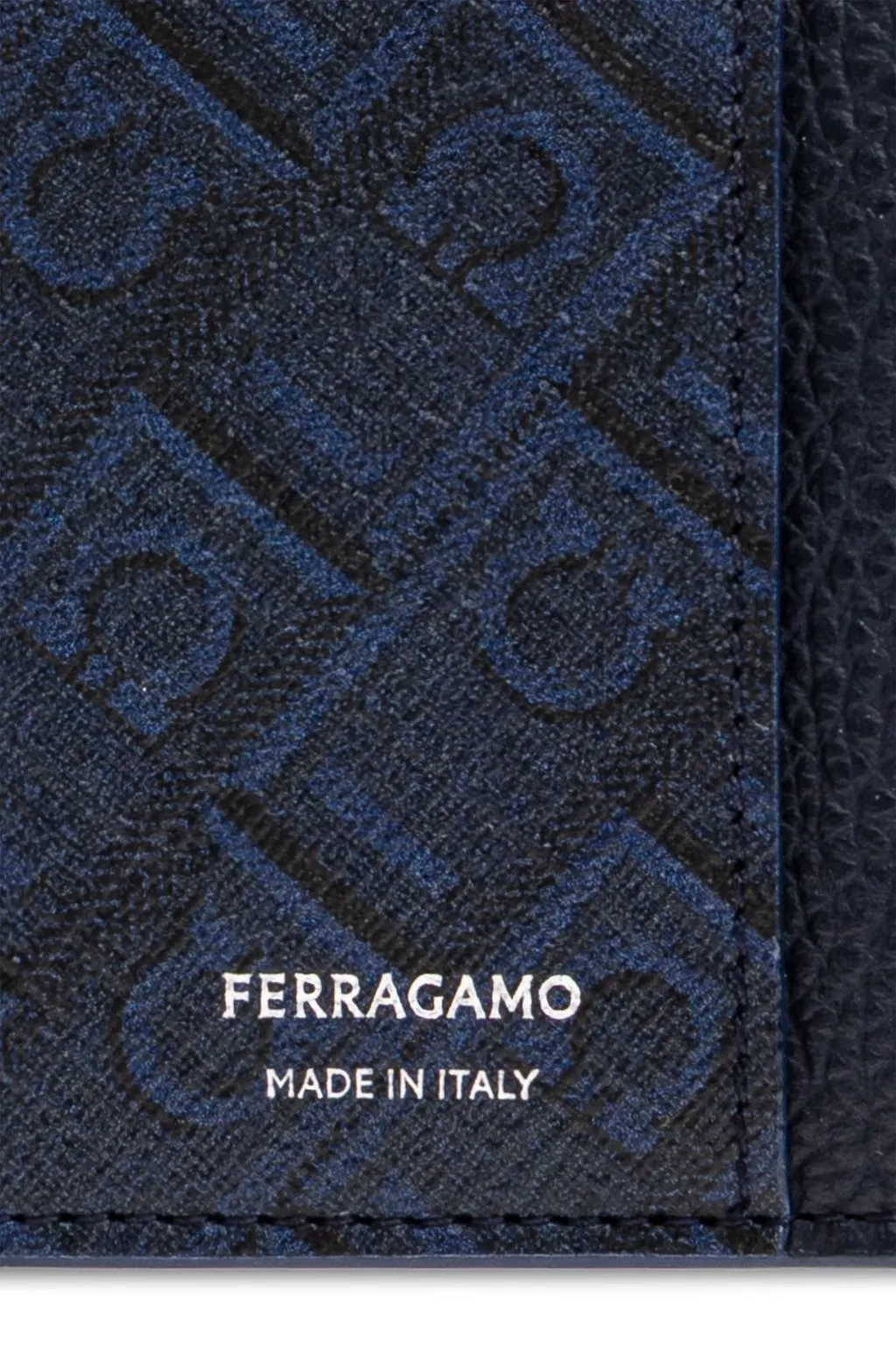 Ferragamo Monogram Credit Card Holder