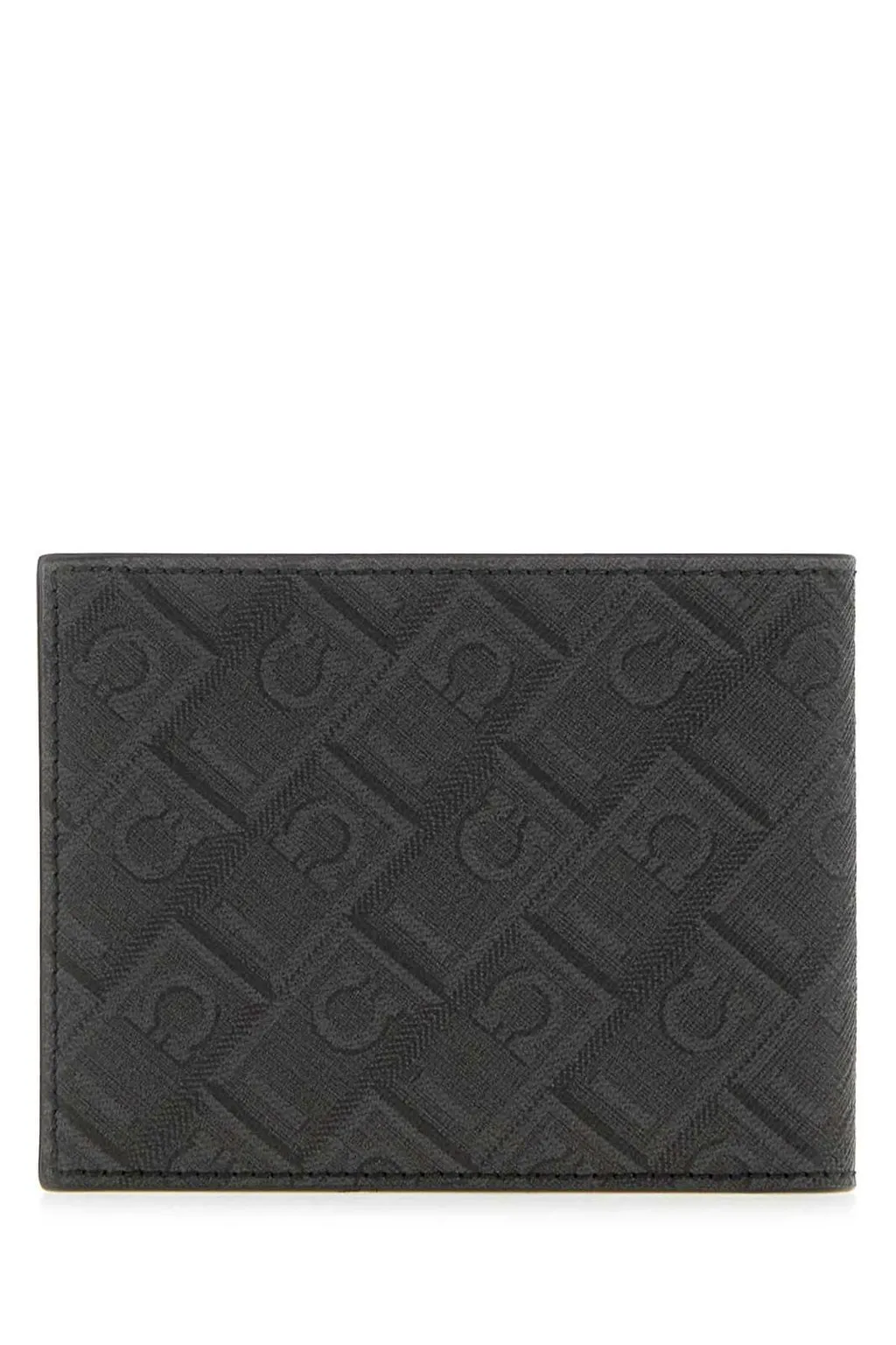 Ferragamo Monogram Printed Bi-Fold Wallet