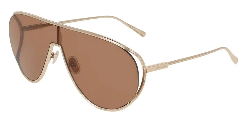 Ferragamo Eyewear Pilot Frame Sunglasses