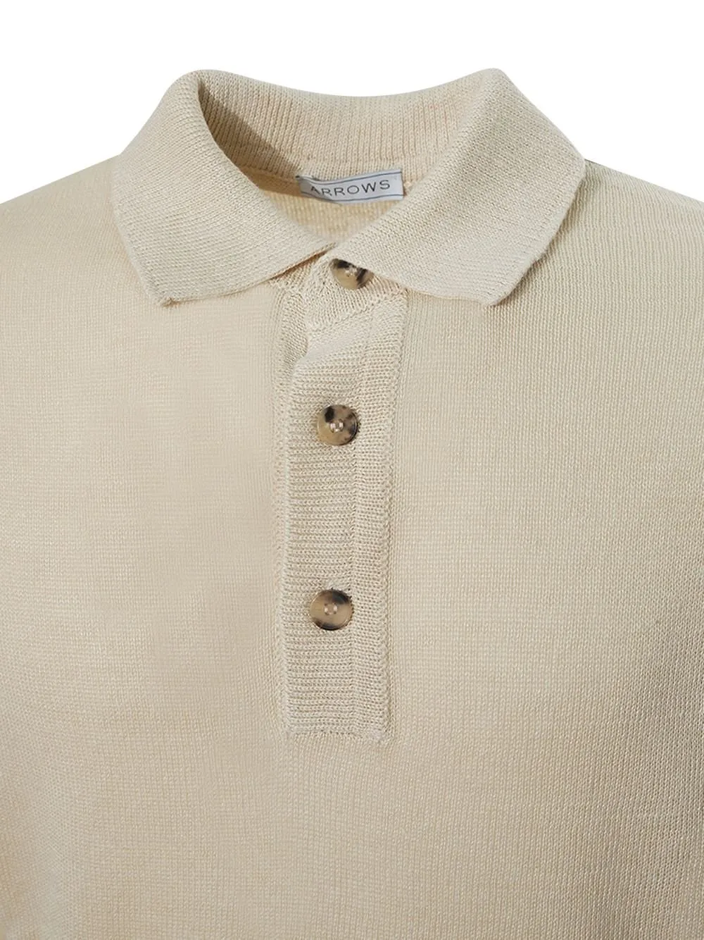 Filippo De Laurentiis Short-Sleeved Knitted Polo Shirt