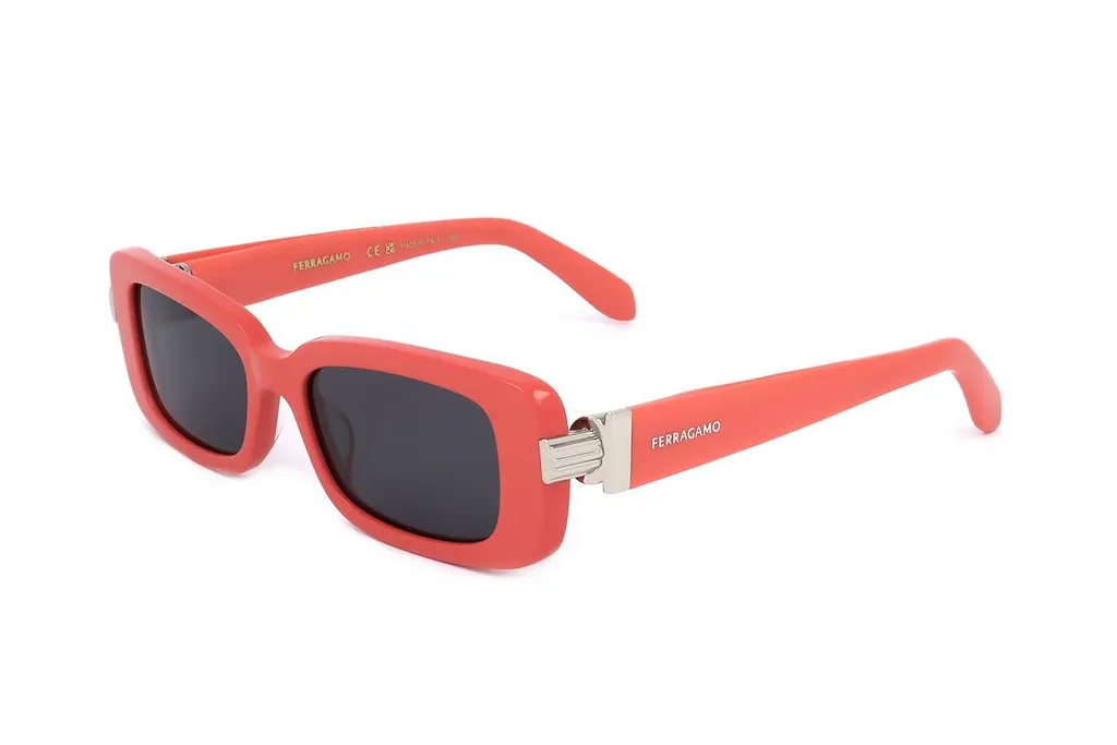 Ferragamo Eyewear Rectangular Frame Sunglasses