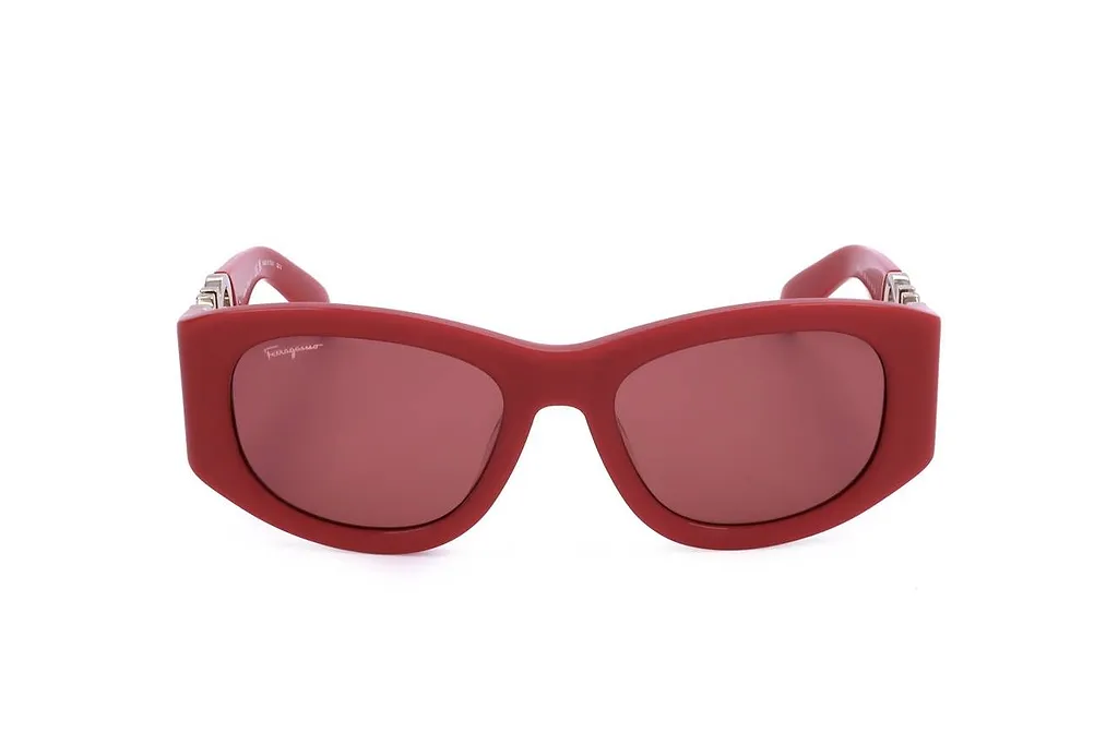 Ferragamo Eyewear Rectangular Frame Sunglasses