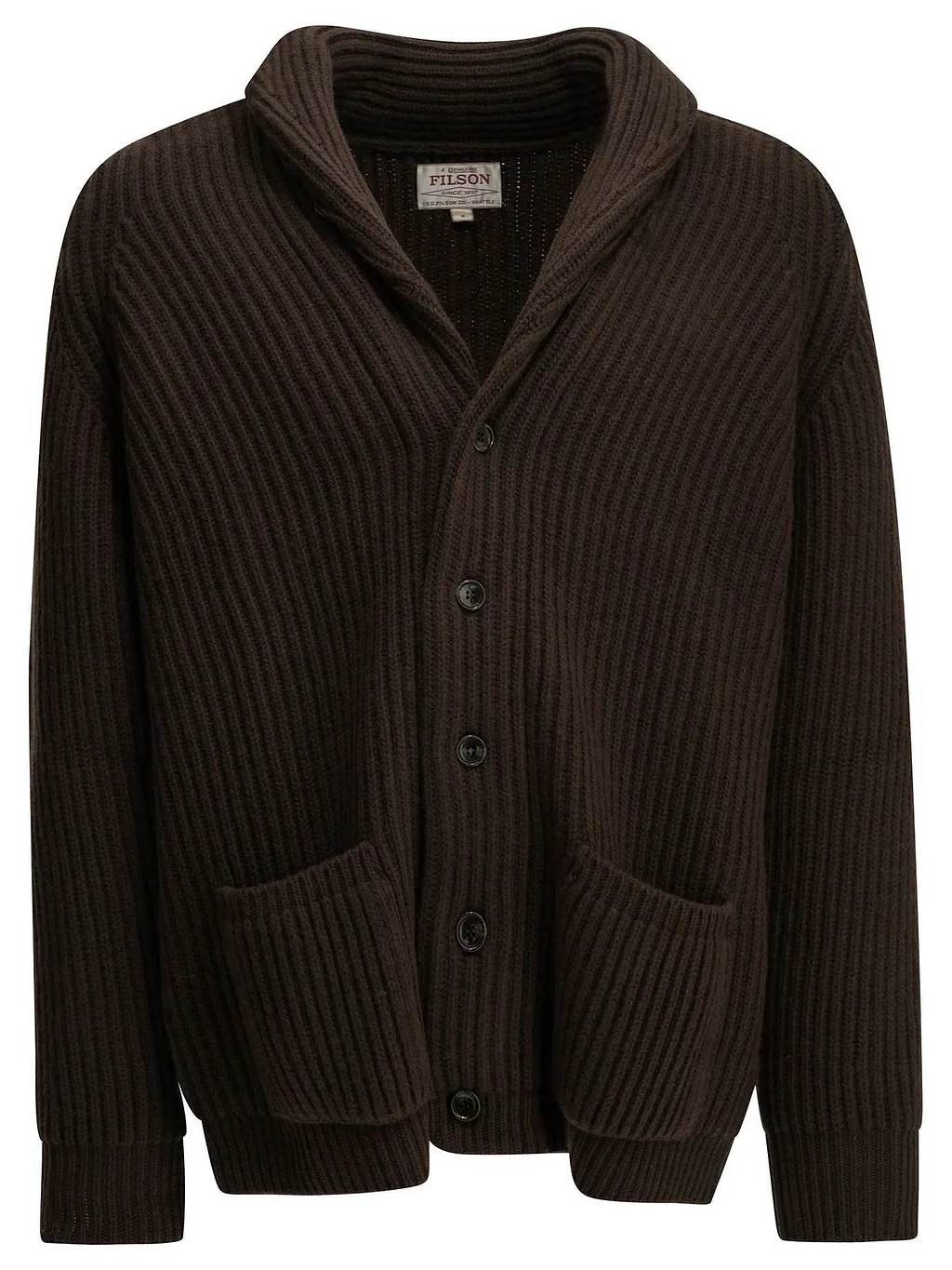Filson Bristol Ribbed Shawl Cardigan