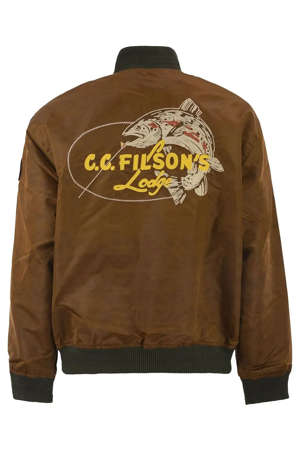 Filson Lodge Embroidered Bomber Jacket
