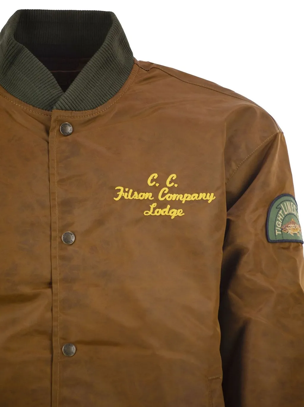 Filson Lodge Embroidered Bomber Jacket