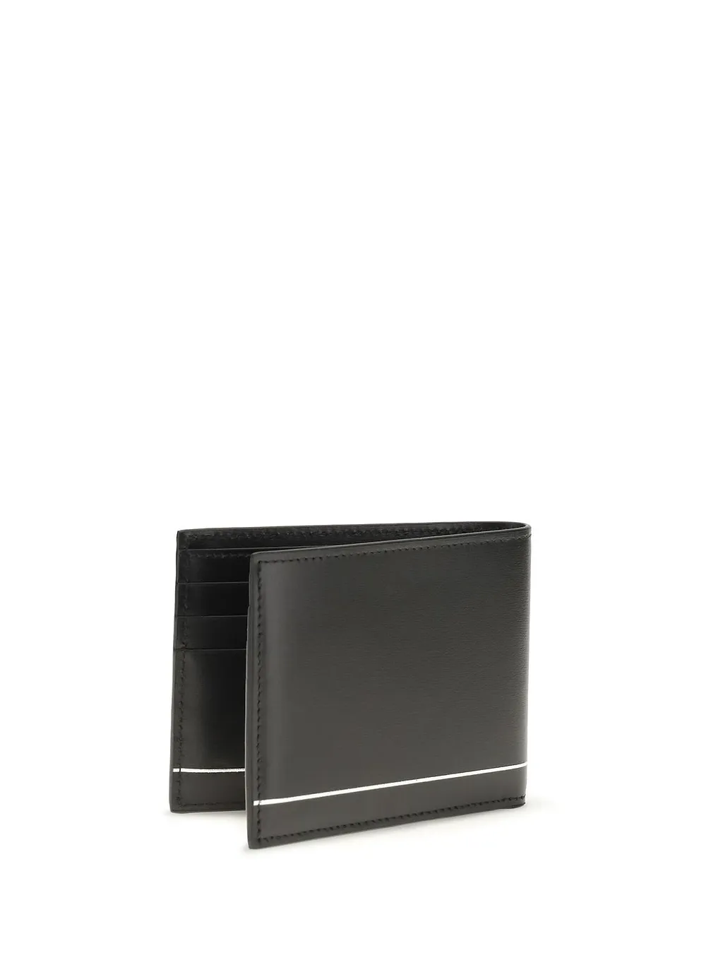 Ferragamo Stripe Logo Bifold Wallet