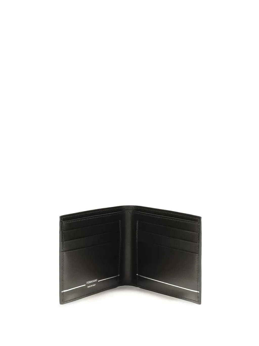 Ferragamo Stripe Logo Bifold Wallet