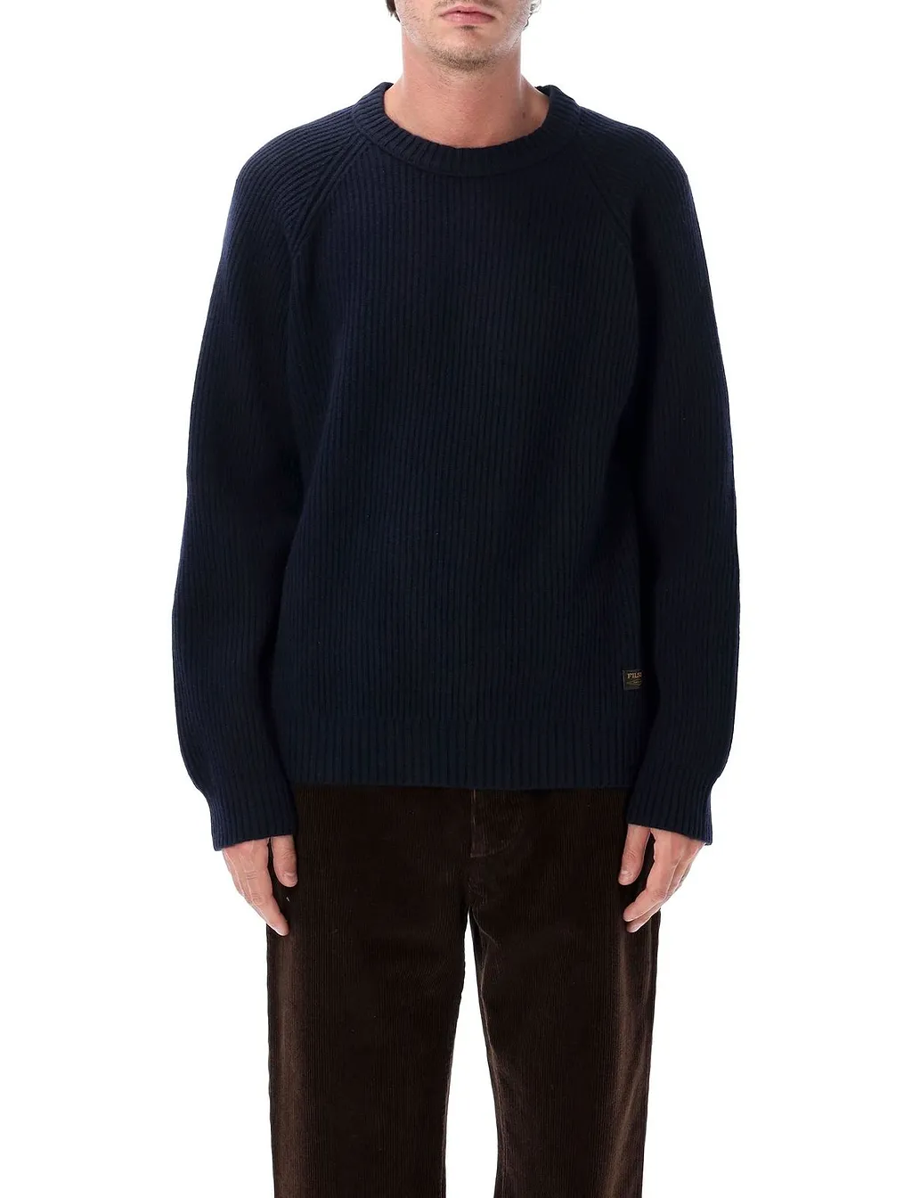 Filson Ribbed Crew-Neck Knitted Sweater