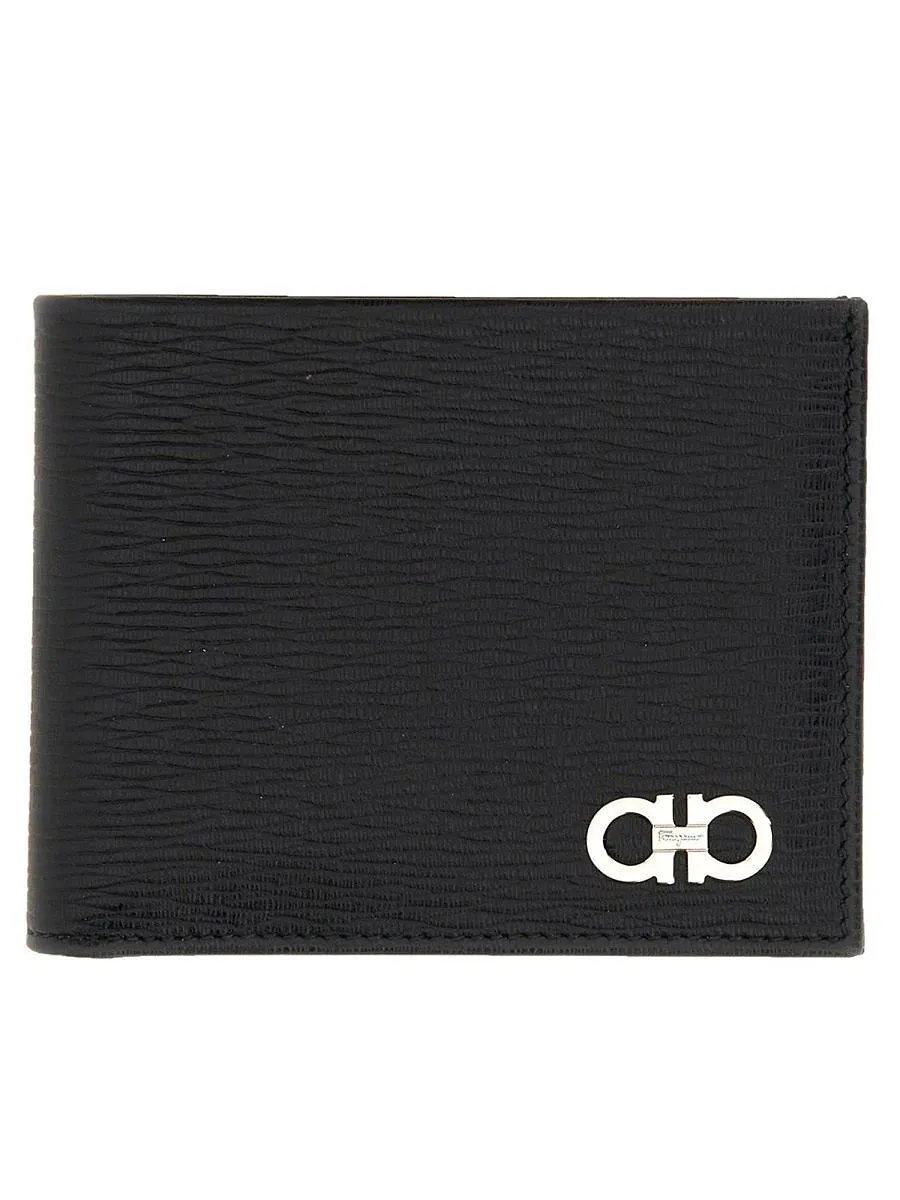Ferragamo Textured Bifold Wallet
