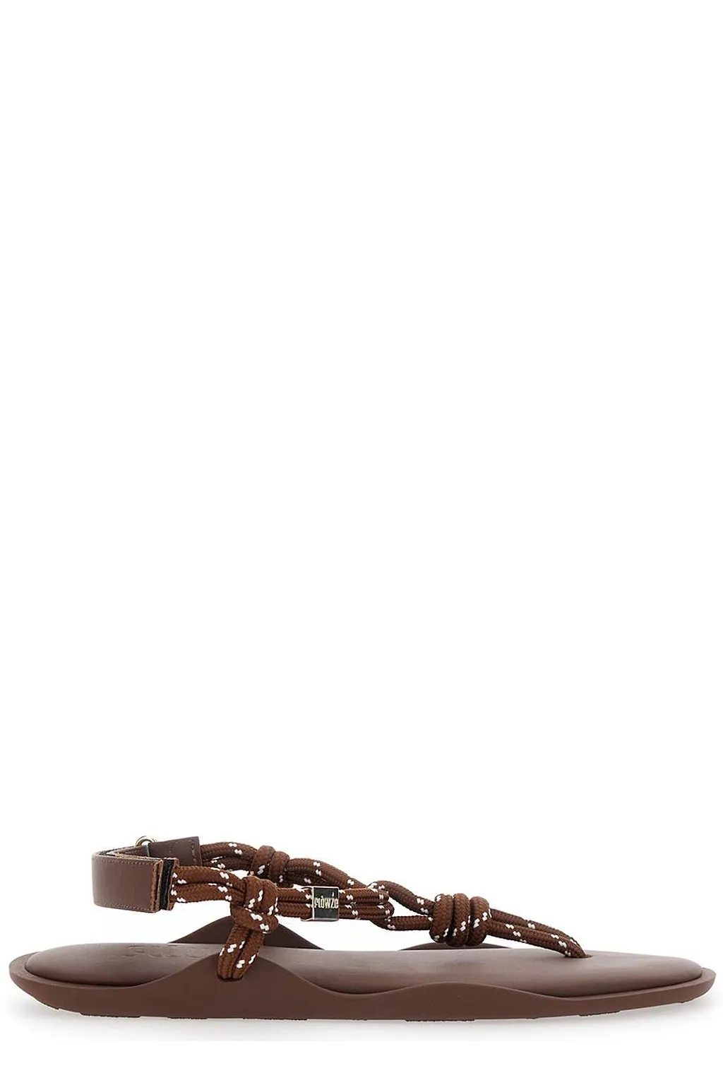 Flowze Knotted Strap Flat Sandals