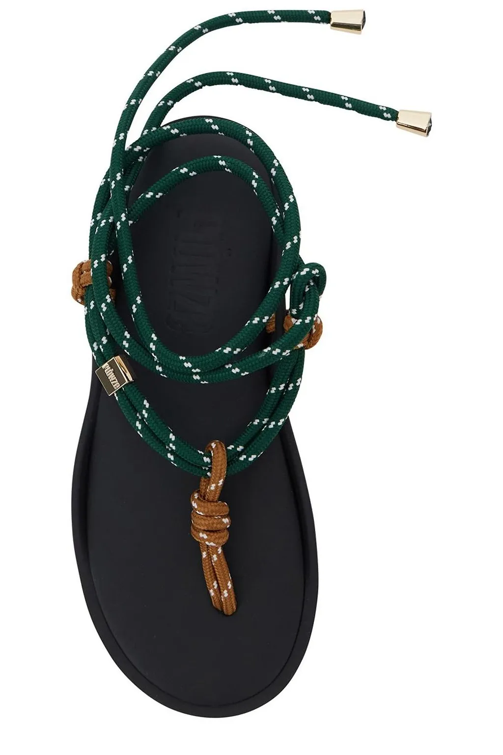 Flowze Flo Strappy Ankle-Tie Flat Sandals