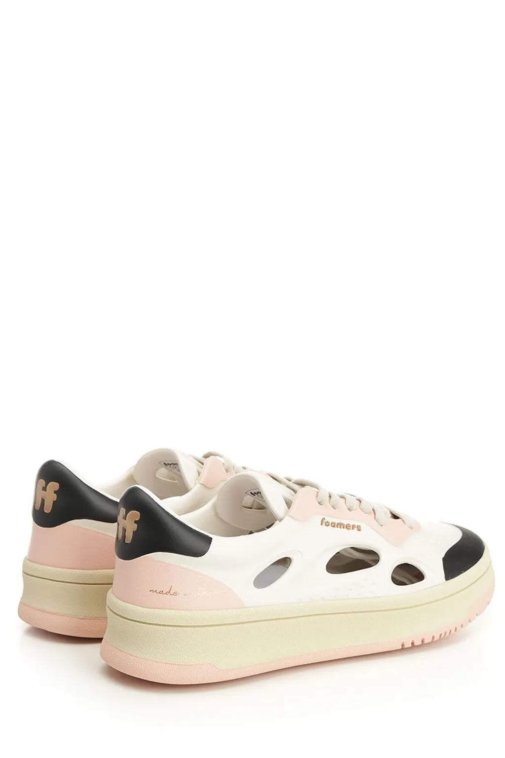Foamers Logo Embossed Sneakers