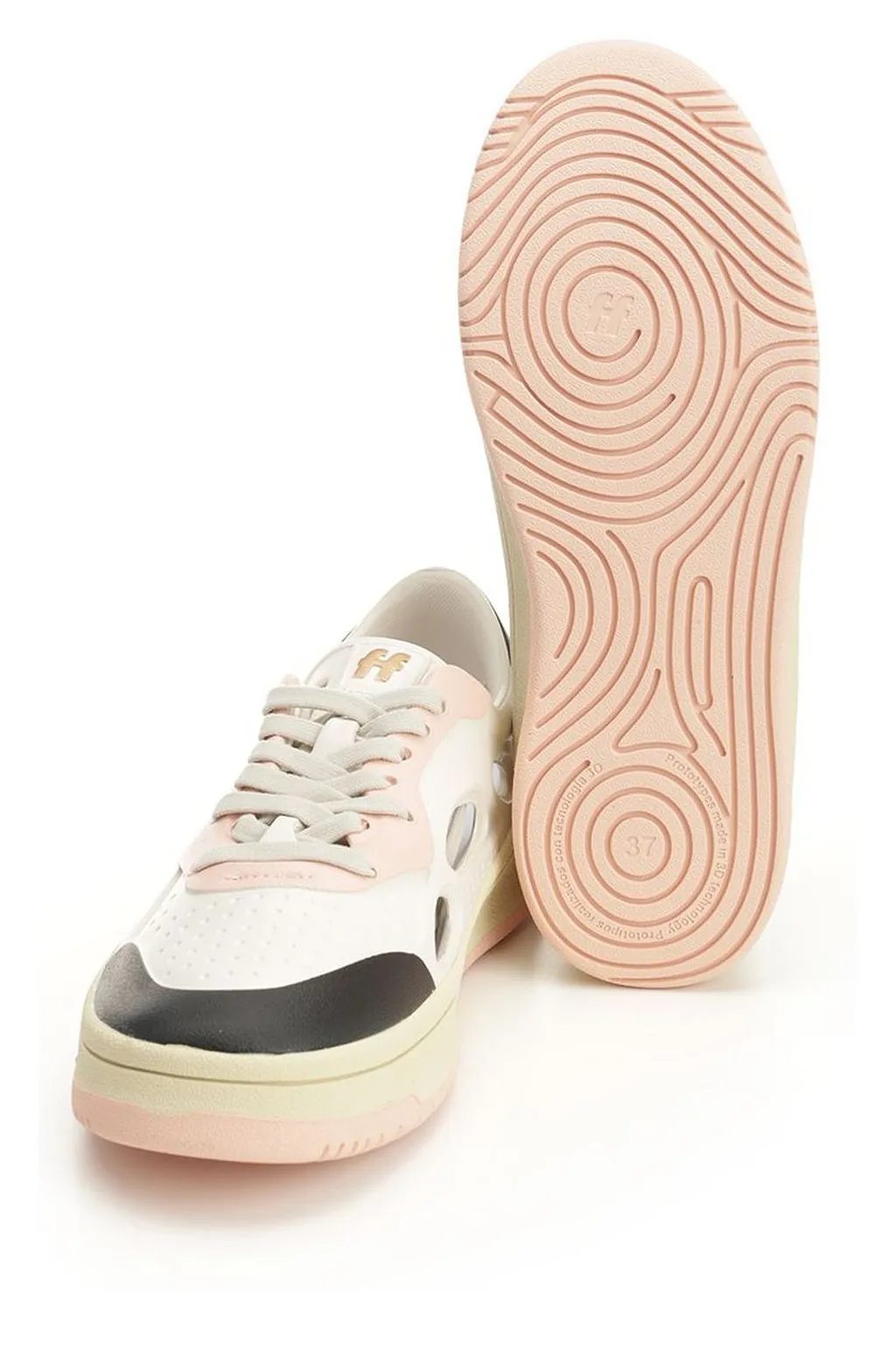Foamers Logo Embossed Sneakers
