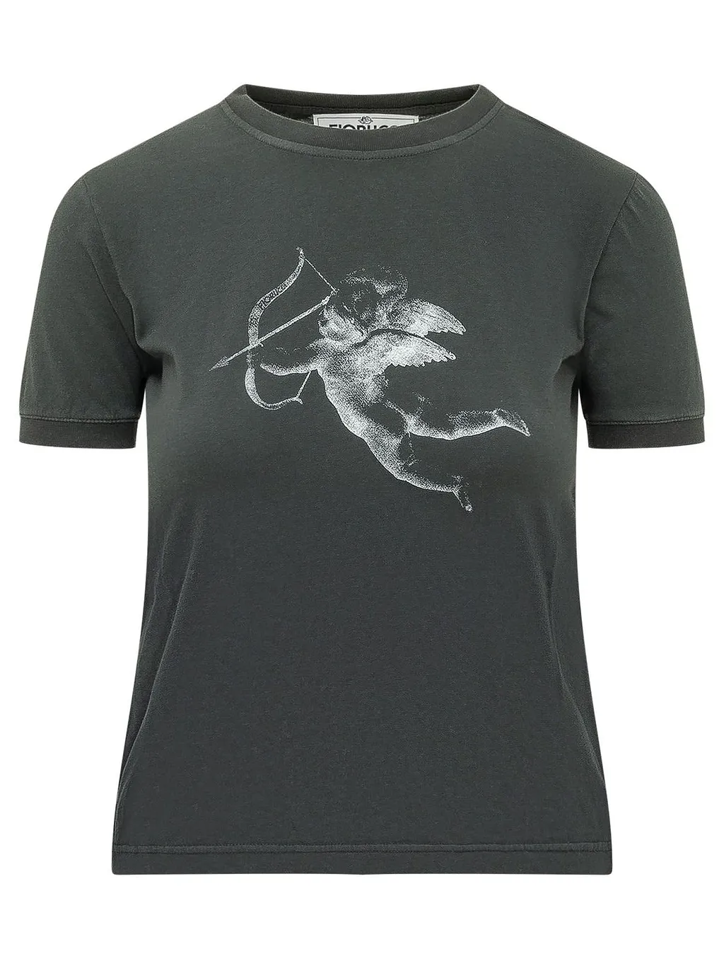 Fiorucci Cherub Print Baby T-Shirt