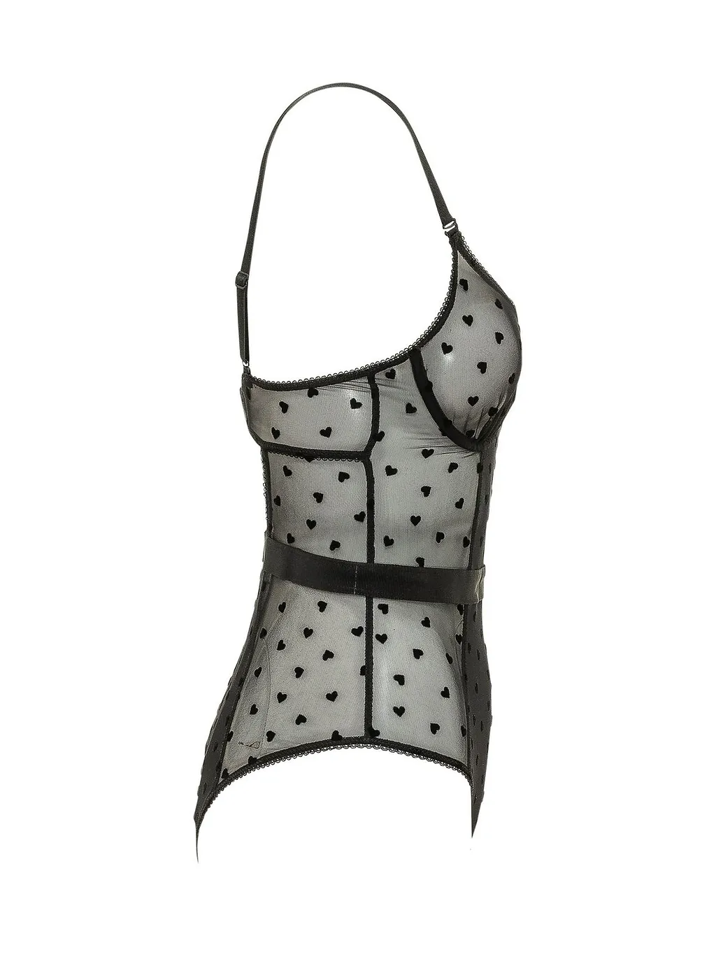 Heart Mesh Bodysuit