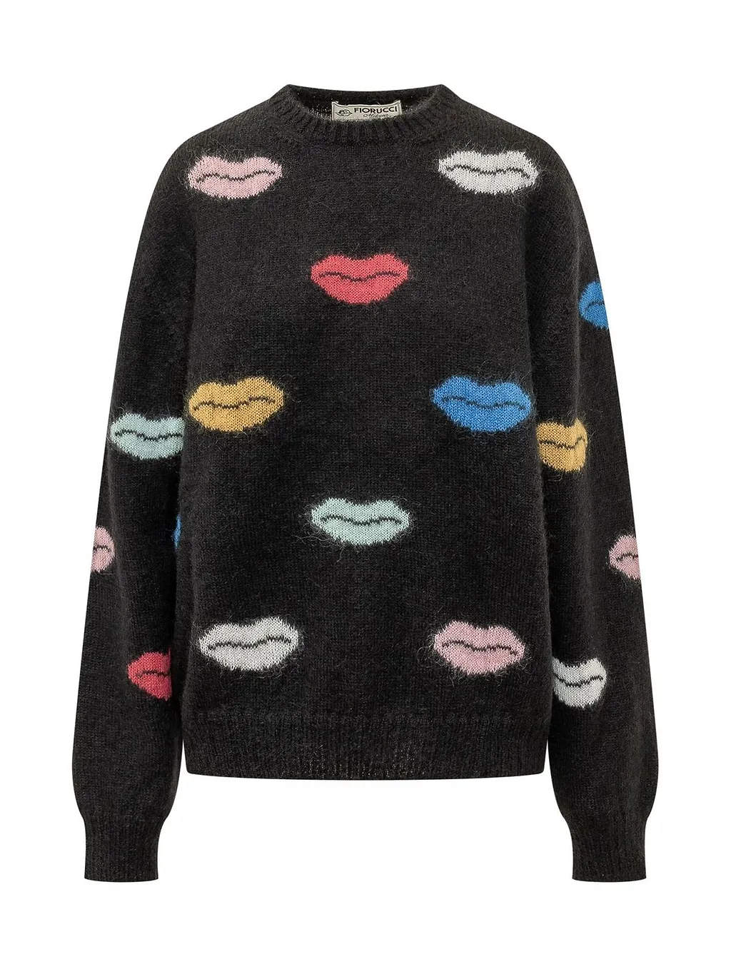 Fiorucci Lips Intarsia Sweater