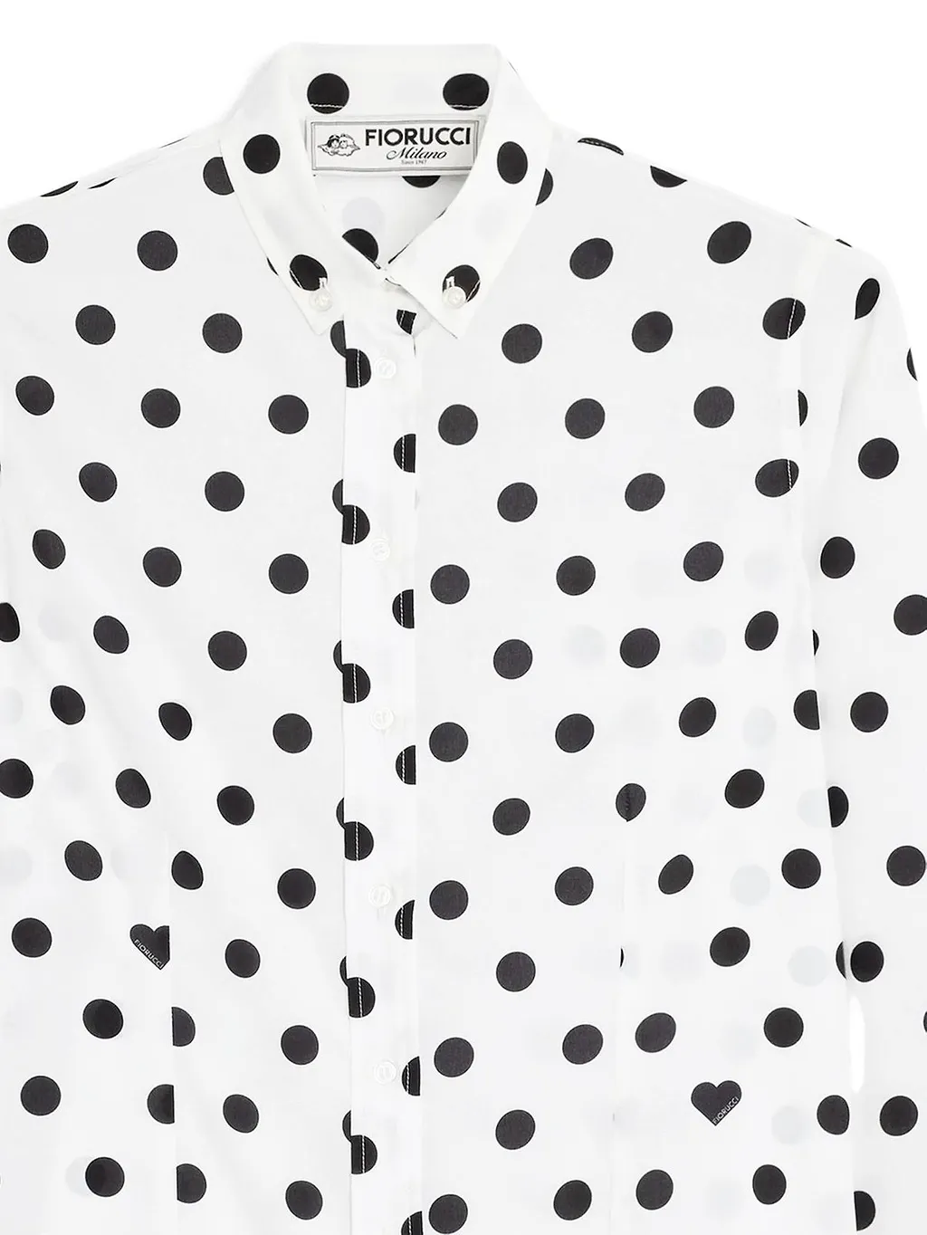 Fiorucci Polka Dot Button-Up Shirt