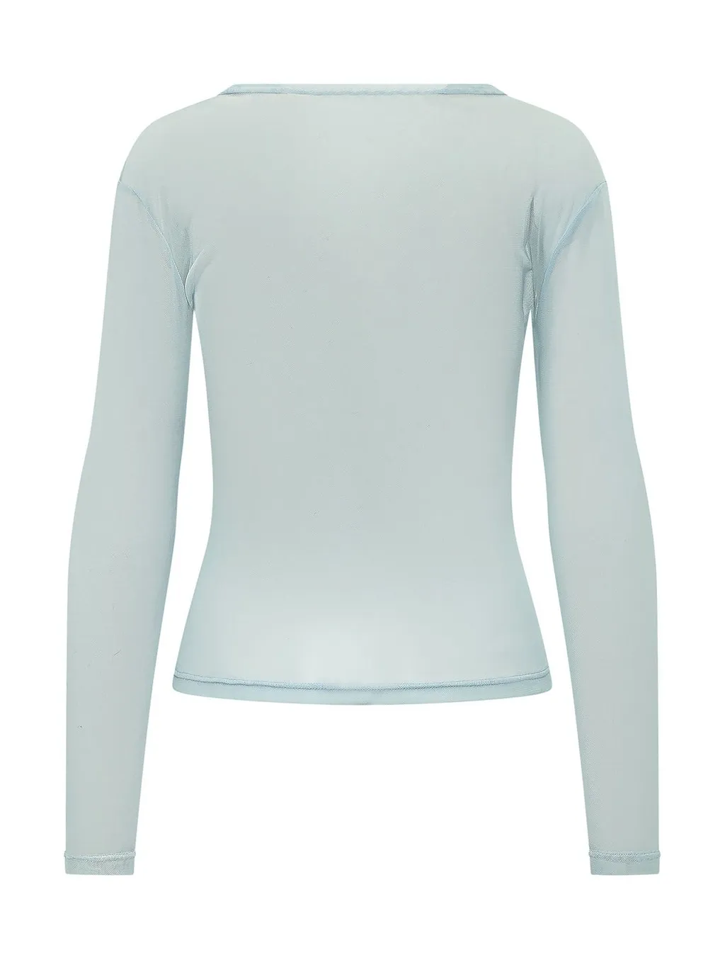 Fiorucci Poodle Tulle Long-Sleeve Top