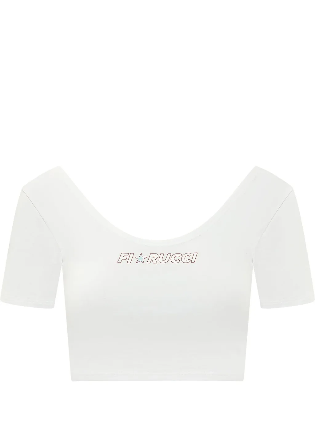 Fiorucci Star Logo Scoop-Neck T-Shirt