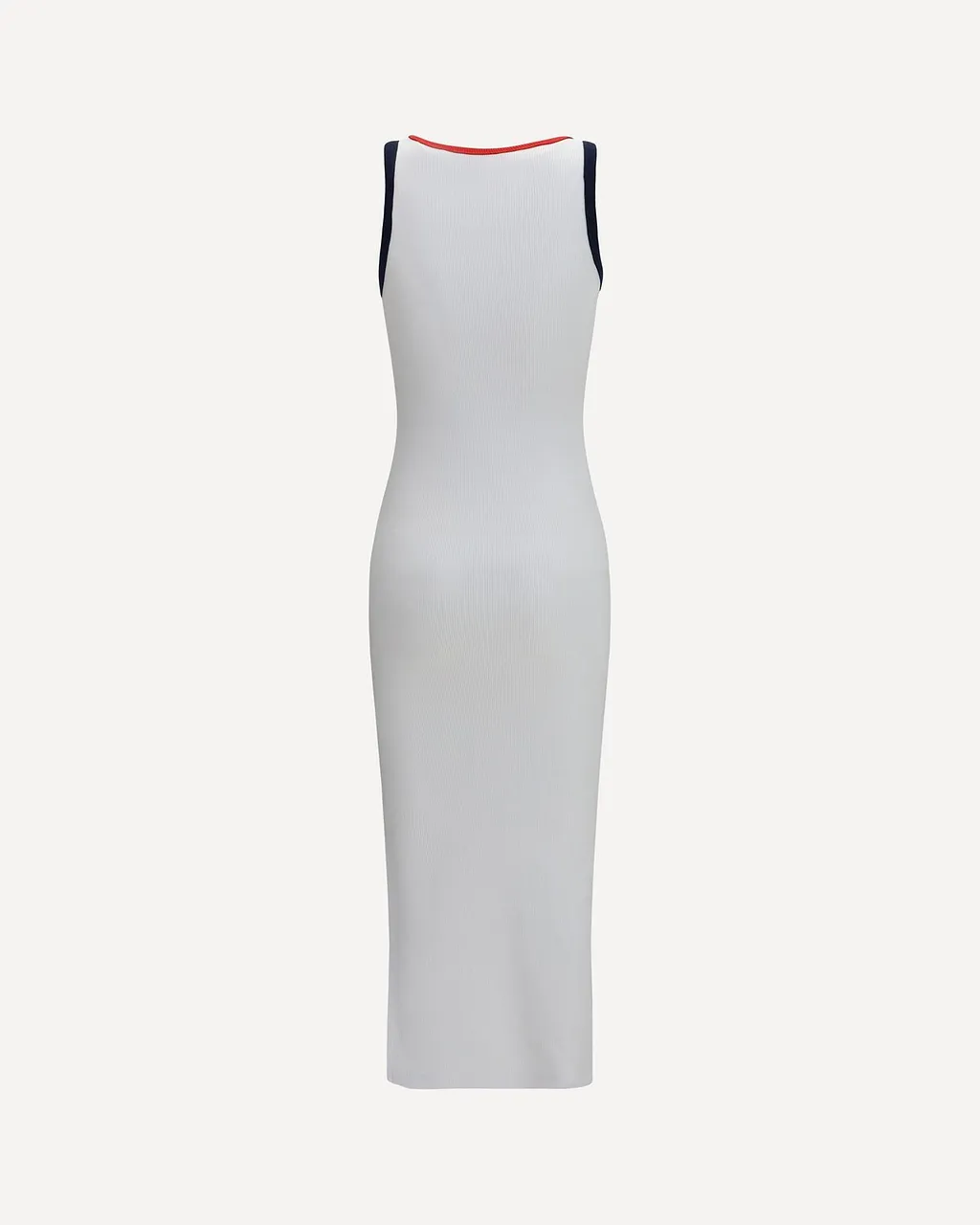 Fiorucci Ribbed Logo Midi Knitted Dress
