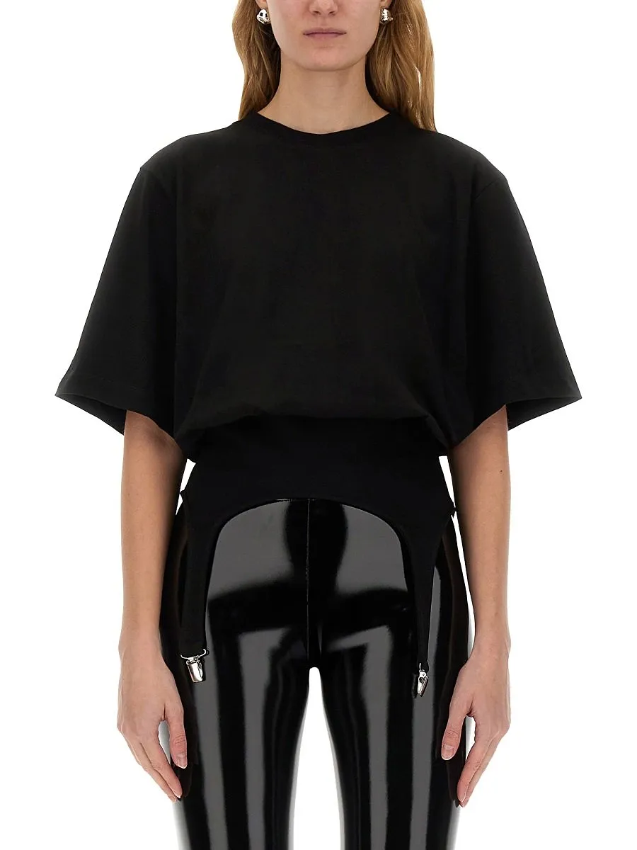 Fiorucci T-Shirt With Strap Detail