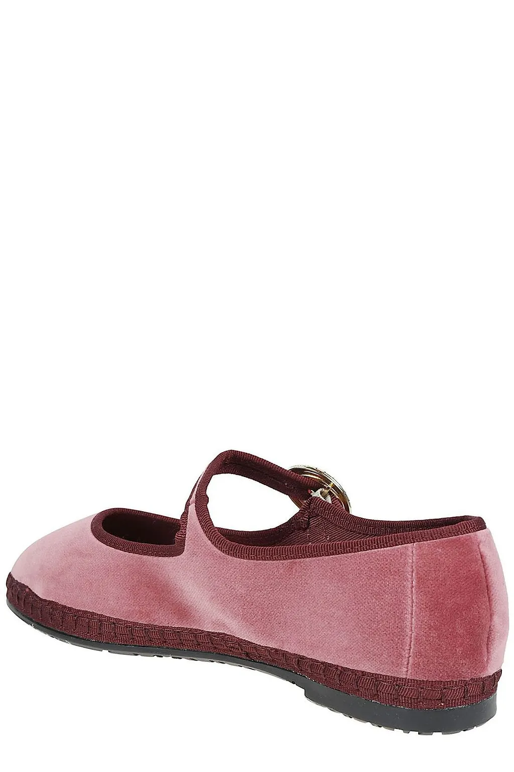 Flabelus Obrien Buckled Mary Jane Flat Shoes