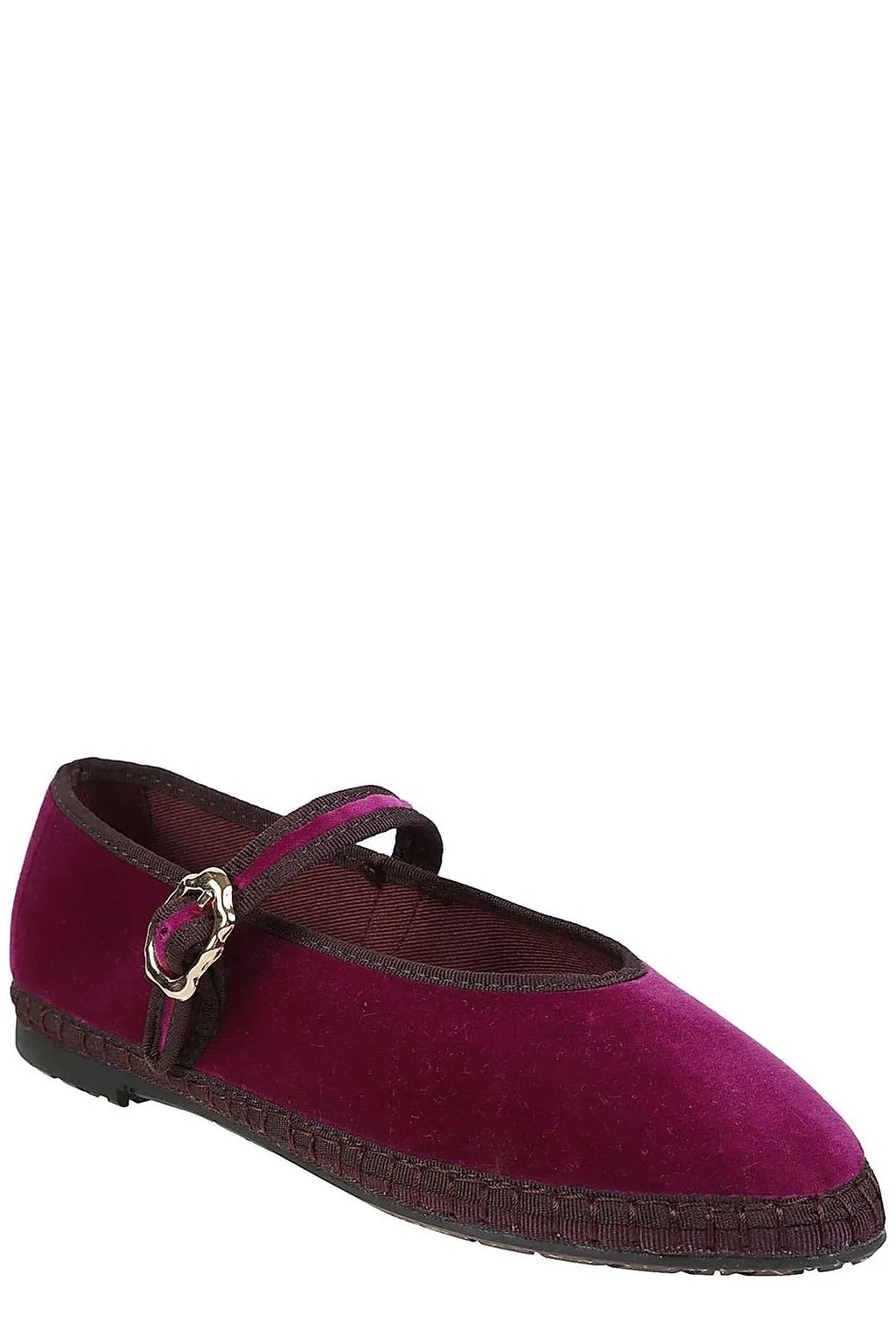Pierre Buckled Mary Jane Flat Shoes