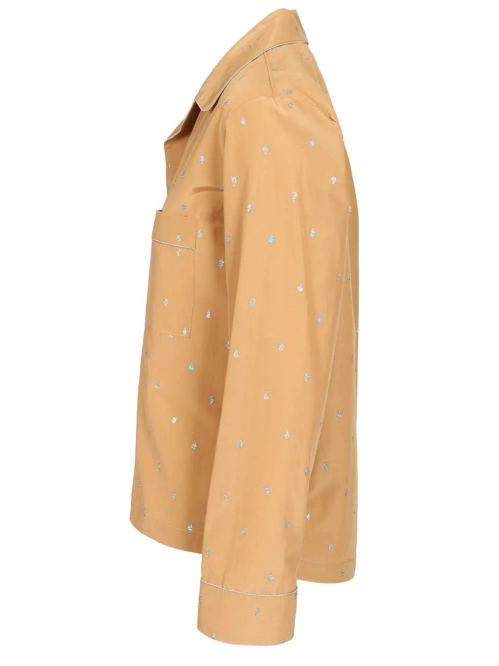 Forte Forte Glitter Taffetas Pyjama Shirt