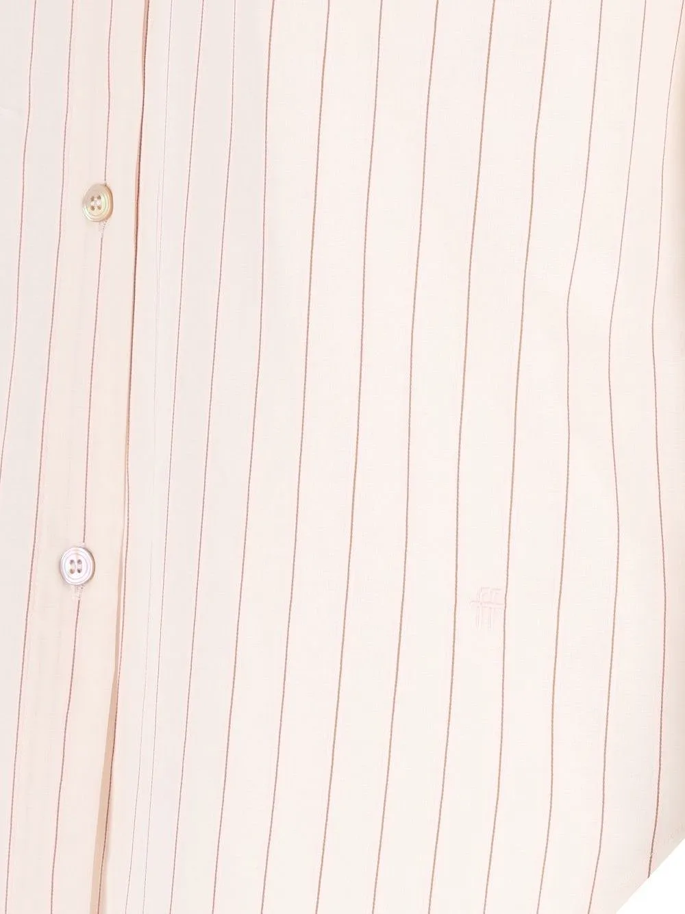 Forte Stripe Club Collar Shirt