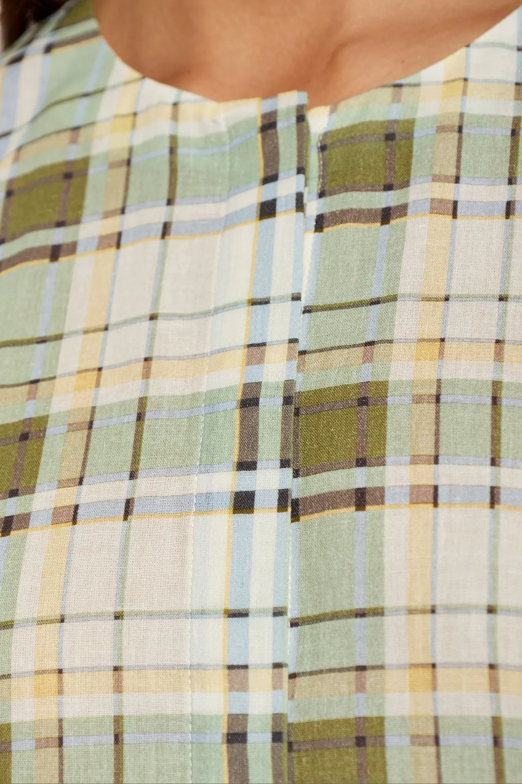 Frame Plaid Oversized Shirt